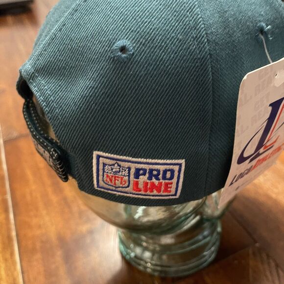 Vtg Philadelphia Eagles logo athletic New Proline Strapback - Picture 6 of 10